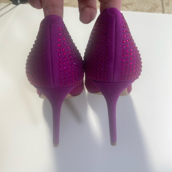 SCHUTZ Pink Studded Heels - Picture 13 of 15